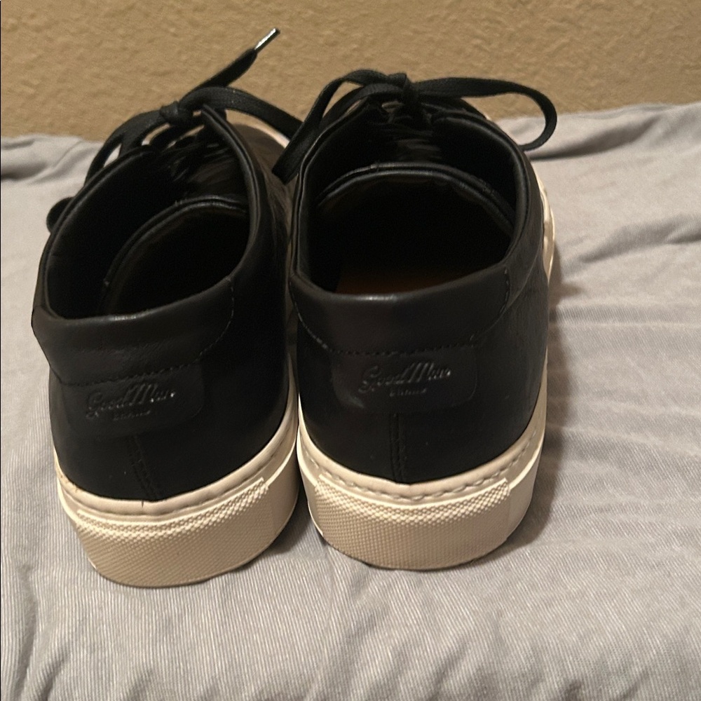 Good Man Brand EDGE black leather shoes size 12 EUC in box only worn 3 times - Picture 2 of 10